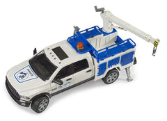 Bruder 02509 RAM 2500 service truck tool compartments neatly organize spare parts