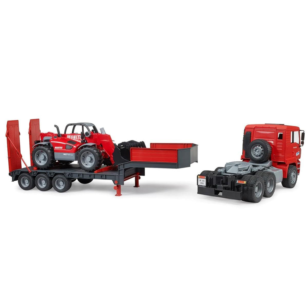 Bruder 02774 engine bonnet opens for added imaginative maintenance checks