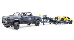 Bruder Roadster Racing Team with removable roof for action-ready play.