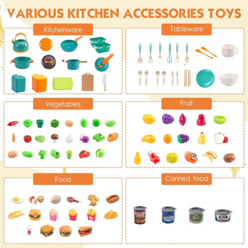 Bruvoalon two fruit sets for colorful market or kitchen play scenarios.