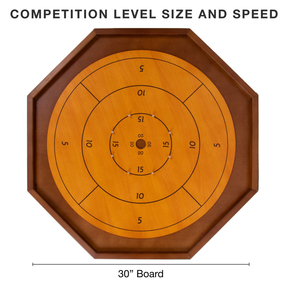 Canadian heritage-inspired Brybelly crokinole game brings timeless pastime.