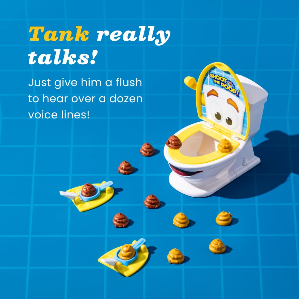 Brybelly Shoot The Poop box contents and quick-start guide