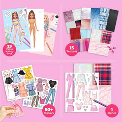 BSCOOL Fashion Studio coloring offers calm focus for creative fashion ideas.