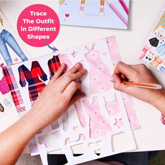 BSCOOL Fashion Studio paper dolls enable endless mix-and-match outfits.