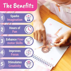 BSCOOL bundle of ballet stickers offers endless mix-and-match ideas.