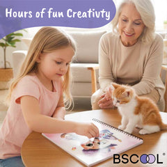 BSCOOL Sticker Dress Up colorful stickers spread keeps little designers engaged