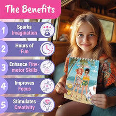 BSCOOL mix-and-match clothing stickers inspire endless fashion combos during playtime