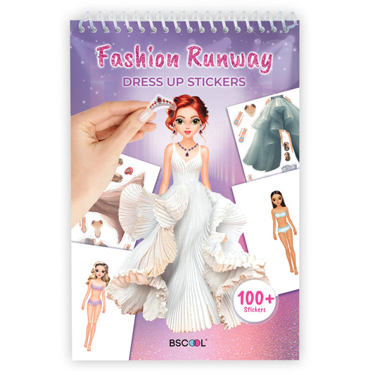 BSCOOL dress-up runway collection with vibrant outfits for imaginative play.