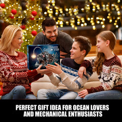 BseSparklion Angler Fish scene brightens living room as decor