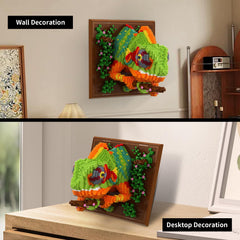 Chameleon display options allow wall mounting or table display for flexible interiors