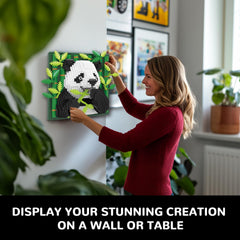 BseSparklion panda desktop centerpiece kit for a unique decor accent