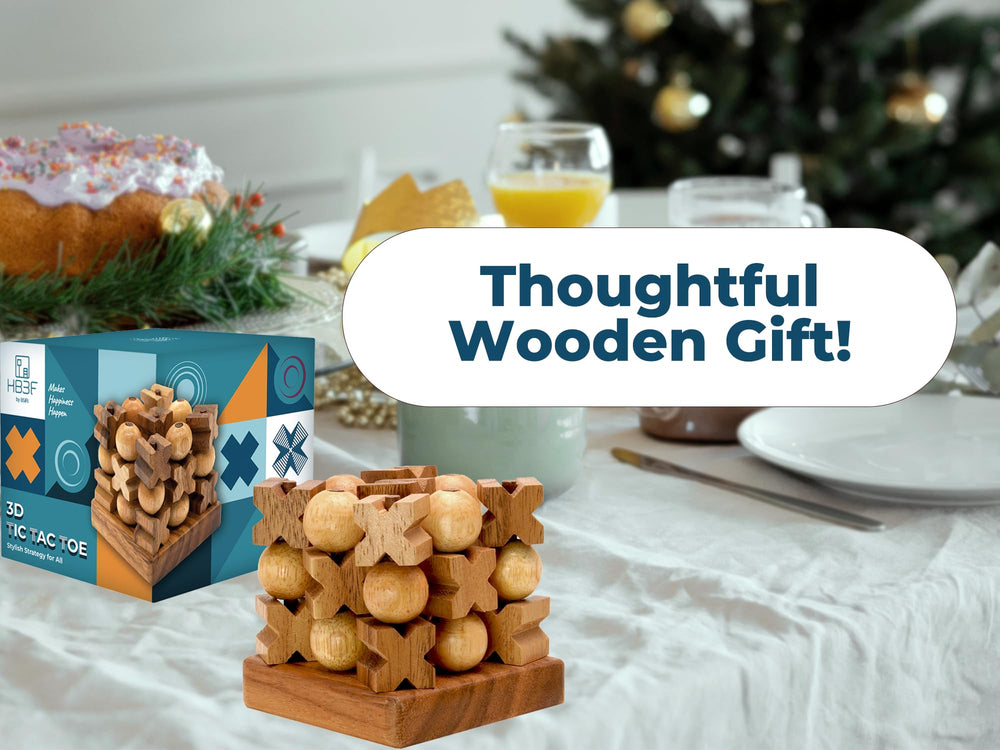 BSIRI gift idea: unique wood game for special occasions.