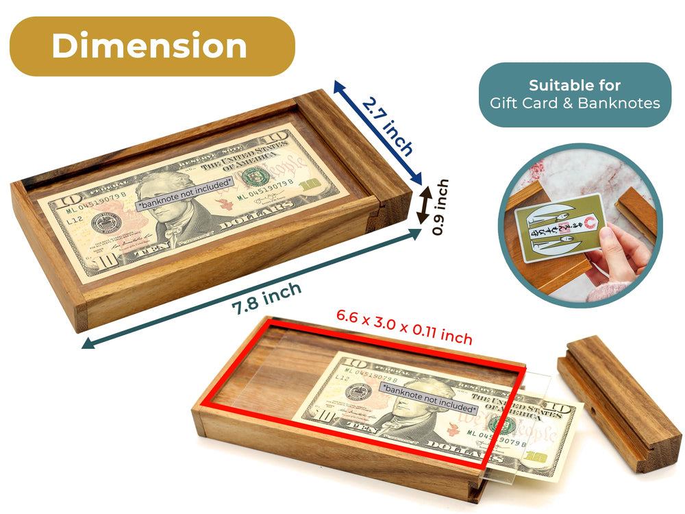 BSIRI ATM Puzzle Box lock mechanism provides secure, discreet access.