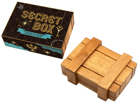 BSIRI Magic Box wooden puzzle box showcases craftsmanship and hidden storage for small treasures.
