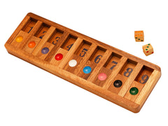 BSIRI Shut The Box retro wood ambiance enhances home decor.