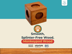 BSIRI Soma Puzzle Cube on an office desk supports focus during breaks