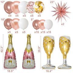 BSRESIN explosion star balloons bring festive drama to photos