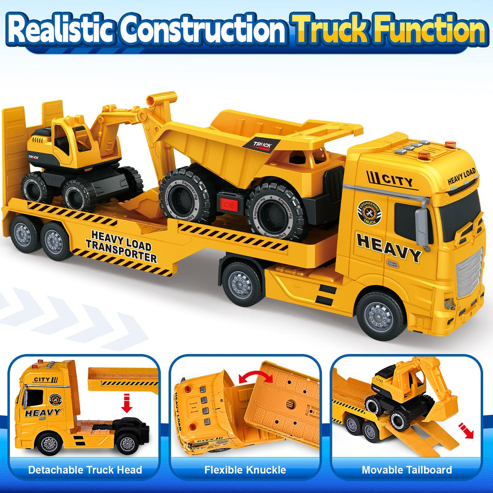 Bstoyder Construction Excavator attachment for creative building play