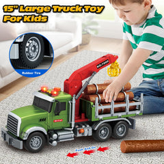 Bstoyder detachable fence and wood rack enable loading and transport practice.