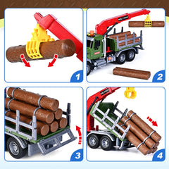 Bstoyder friction-powered truck invites push-and-go play for toddlers.