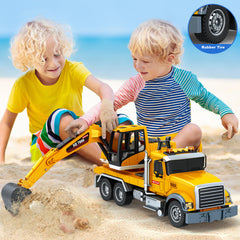 Bstoyder gift-ready truck toy box makes a great present