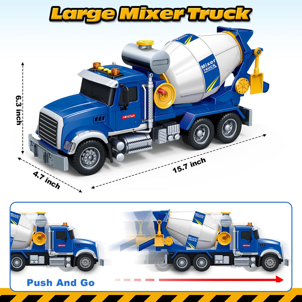 Bstoyder rubber tires handle outdoor play on sand and grass.