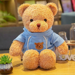 BSVOME blue teddy bear in a bright room decorative ambiance