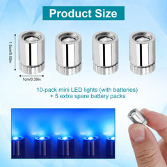 BTFO AG3 batteries pack powers quick lighting for projects