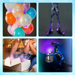 BTFO compact LEDs fit small craft projects and dollhouses.