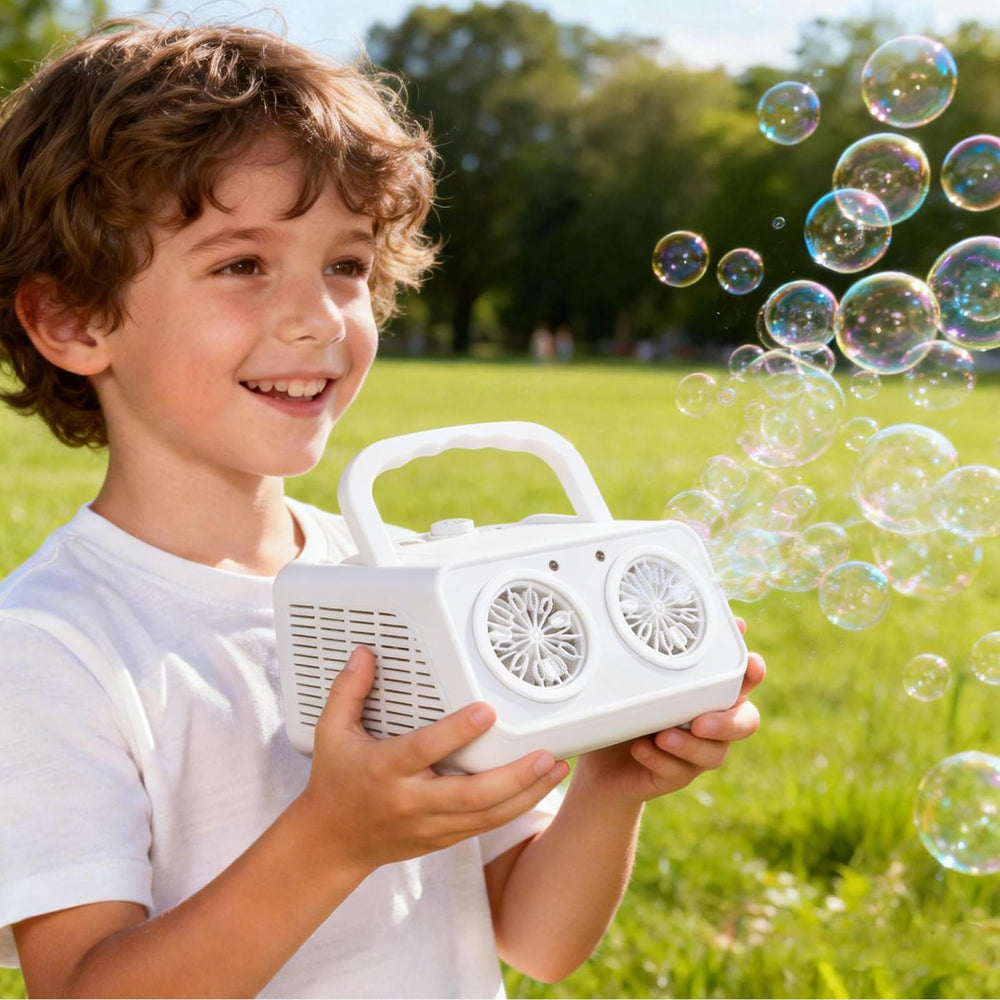 Bttyu portable design bubble machine convenient for carrying between venues