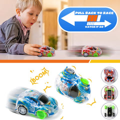 Buauty mini pull back airplanes in assorted colors for classroom prizes.