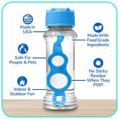 Bubble Lick Cotton Candy bubbles pack offers fluffy sweetness during play.