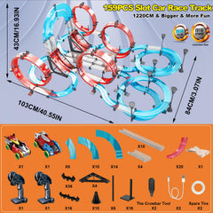 BUBUQE 360° loop and S-curve sections for dynamic layouts