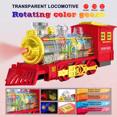 BUBUQE train runs on USB power for uninterrupted playtime