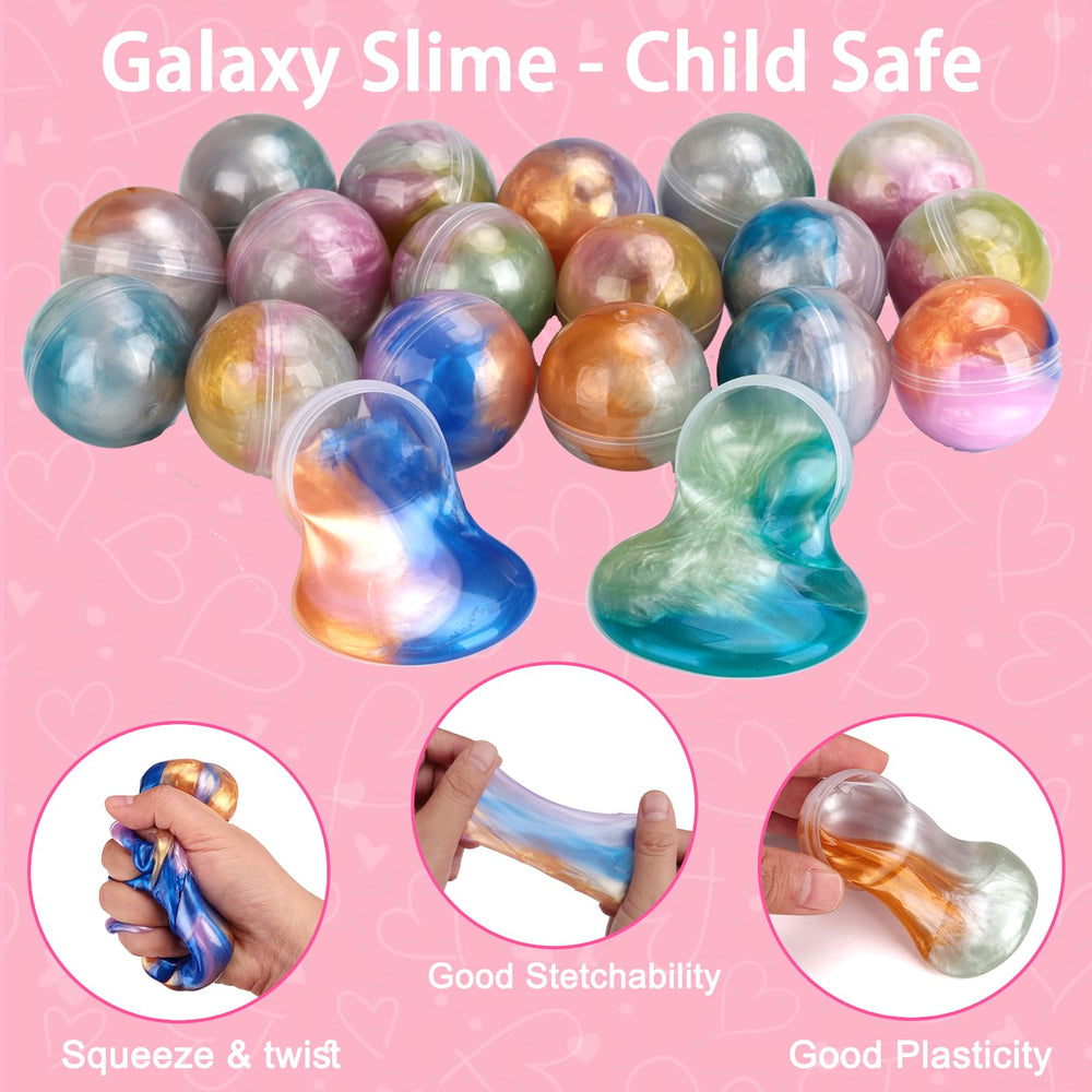 Budbof glue dots keep slime helmets secure on cards.