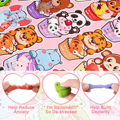 Budbof toy safety-certified squishies ensure soft, non-toxic play