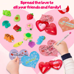 Budbof valentines cards with space for To and From to personalize messages.