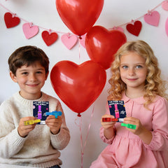 Budbof light-up Valentines are ideal for preschool and elementary class exchanges.