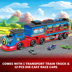 BuddyBight train set three-layer track for compact storage