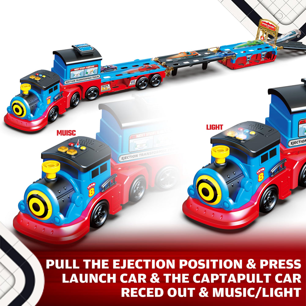 BuddyBight train set speed launcher action fuels imaginative races