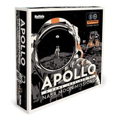 Buffalo Games Apollo Games NASA board view enhances cooperative space mission planning.