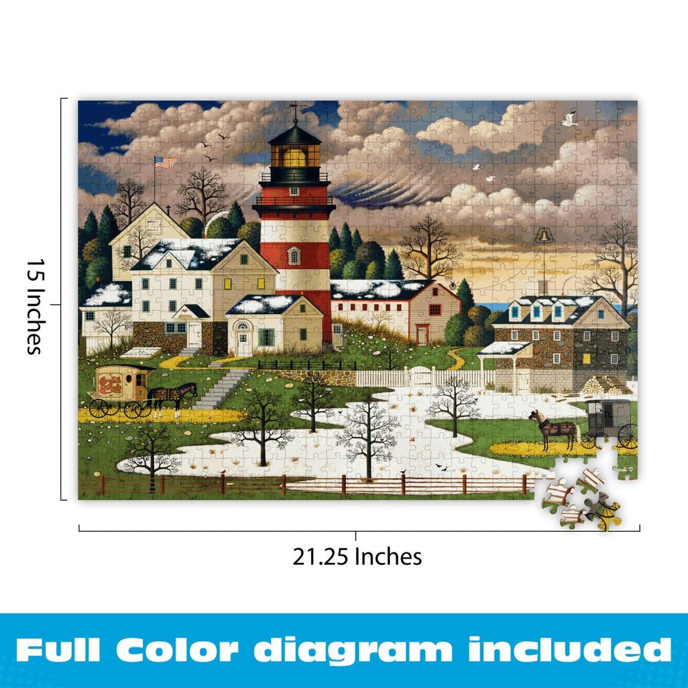 Buffalo Games Twilight Sentinel soft evening sky, ideal for solo unwind after work