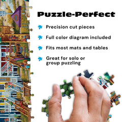 Reference diagram included for Dowdle Outer Banks puzzle to guide tricky areas.