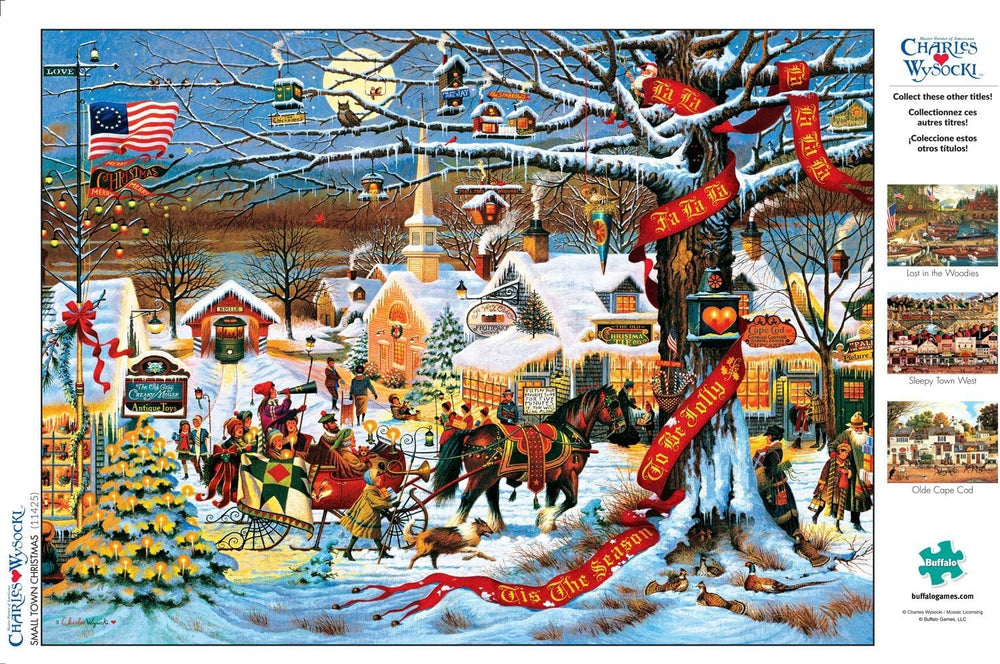 Buffalo Games family puzzle session for shared screen-free time.