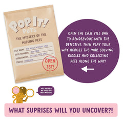 Buffalo Games Pop It Pets Mega Pack includes stickers to customize playtime