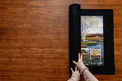Buffalo Games size guides support 300–1000 piece puzzles.
