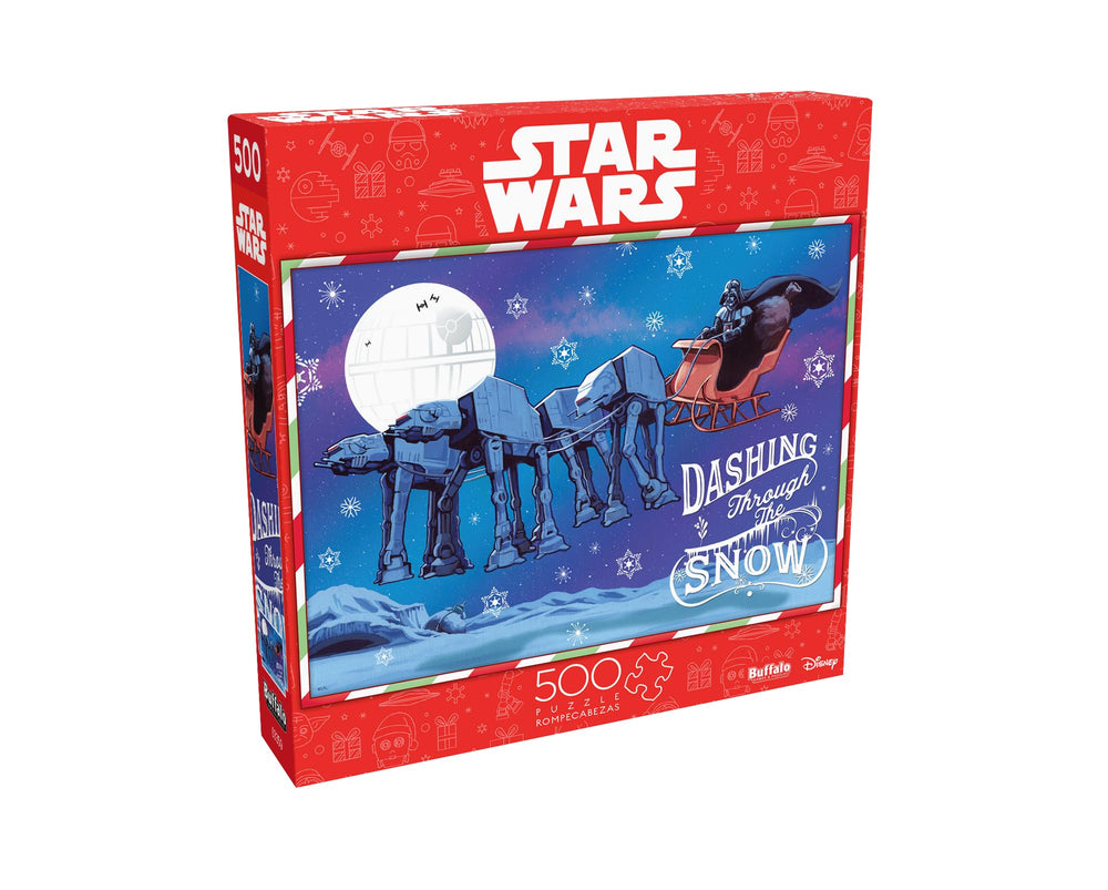 Buffalo Games Merry Sithmas close-up shows interlocking pieces for secure assembly