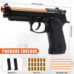 Fidget mode creates shell ejection without reloads for stress relief.