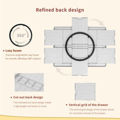 BuilderButler soft gray surface reduces glare for comfortable puzzling