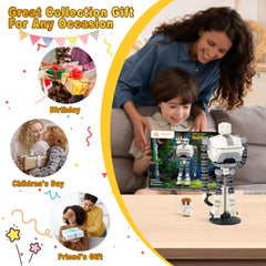 Gift-ready packaging for the Wildarness Roaz and Brightbill building set.